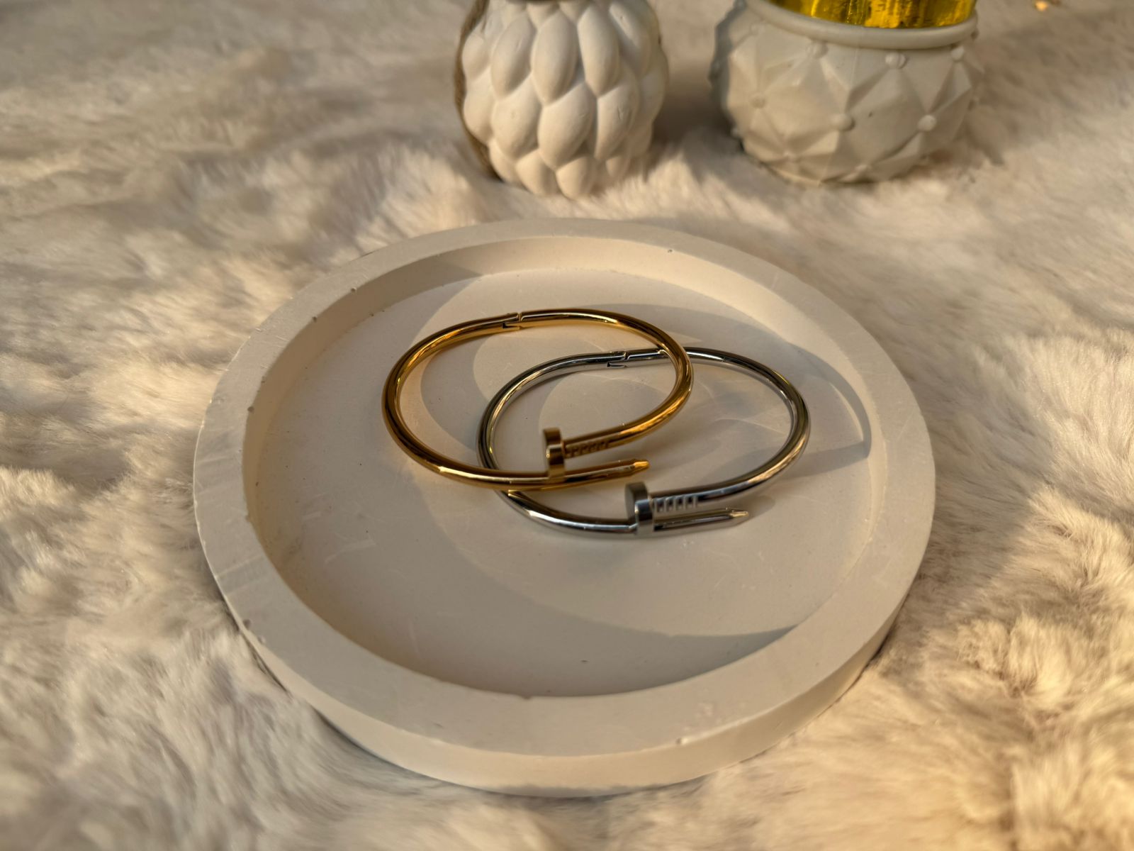 Modern Minimalist Nail Jewelry Stackable Cuff