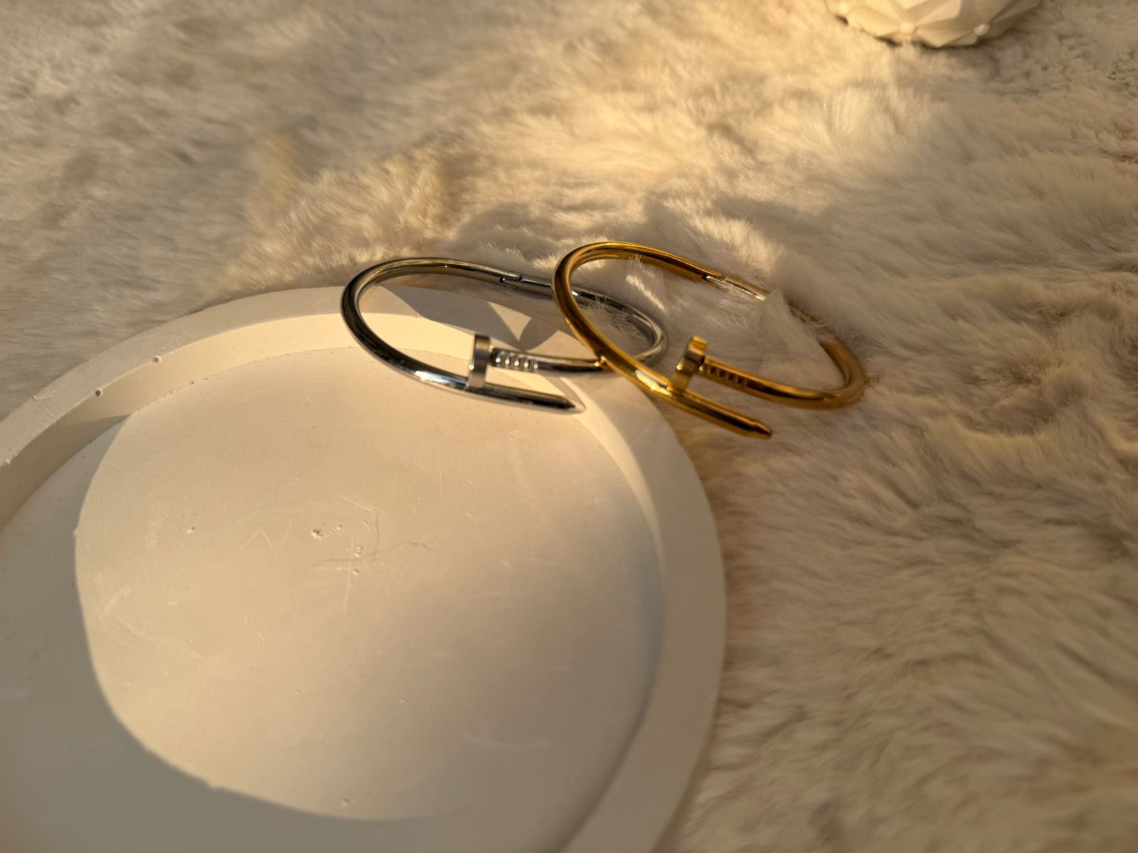 Modern Minimalist Nail Jewelry Stackable Cuff