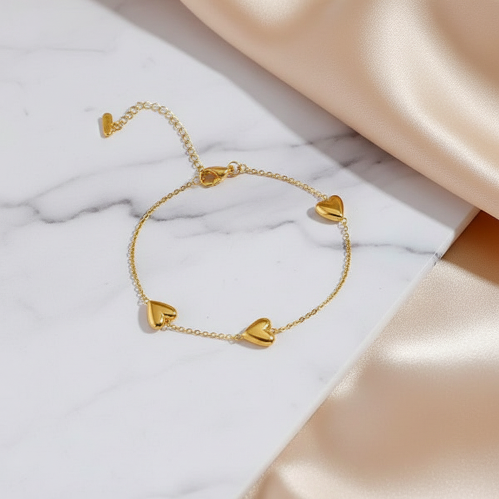 Elegant Heart Bracelet - Matching Reference